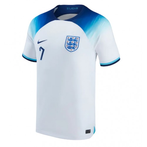 England Jack Grealish #7 Hemmatröja VM 2022 Kortärmad England Jack Grealish #7 Hemmatröja VM 2022 Kortärmad